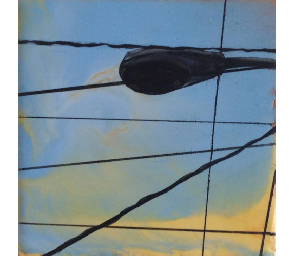 Link to "Crossed Wires No. 24" by Jiji Saunders
